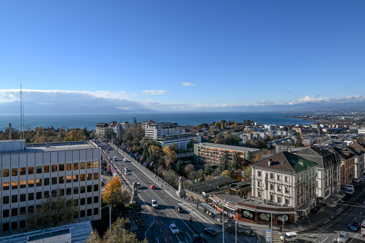 Vue depuis les bureaux de Tschumy Avocats Sàrl